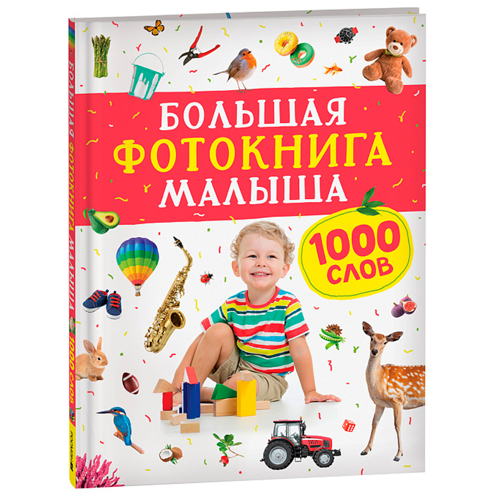 Книга 978-5-353-10544-2 Большая фотокнига малыша. 1000 слов