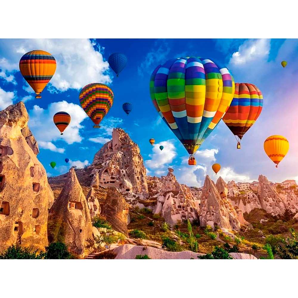 Пазл 2000 Цветные воздушные шары, Каппадокия C-200900 Castor Land