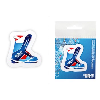 ГТДМагнит 017СР Сноубордический ботинок 3D пластик Sochi 2014