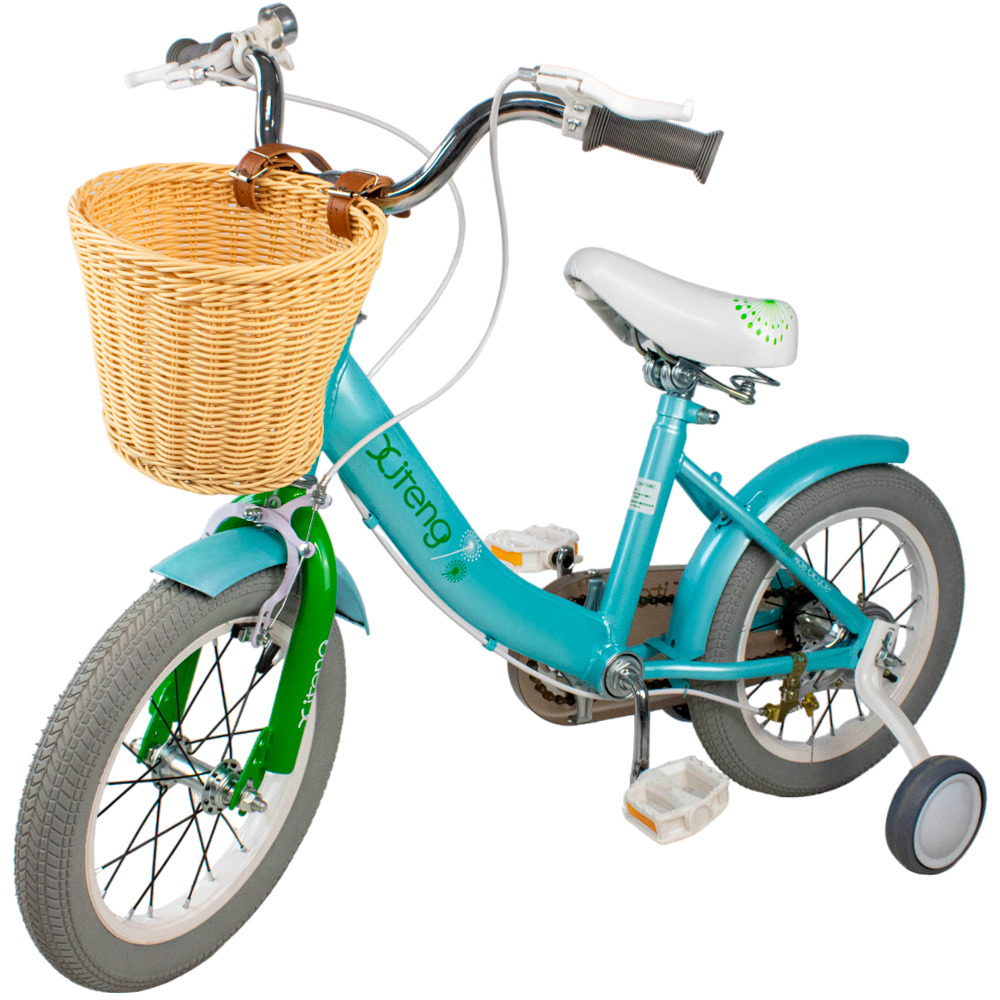 Велосипед 2-х 14 FG231017088C-2B зеленый 