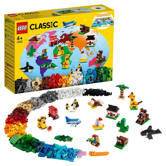 Констр-р LEGO 11015 Классика Вокруг света