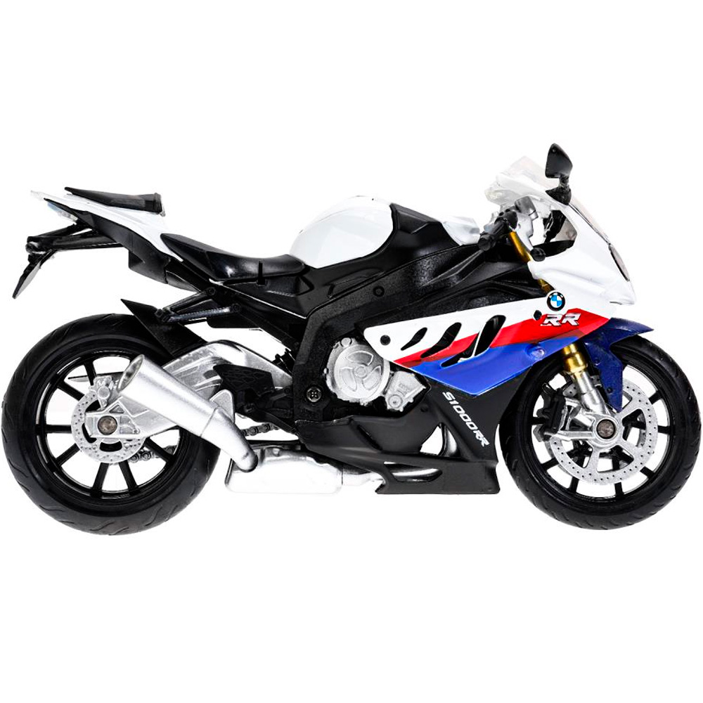 Модель 68001A BMW s1000rr МОТОЦИКЛ, 17 см, вращающийся руль, подвеска Технопарк