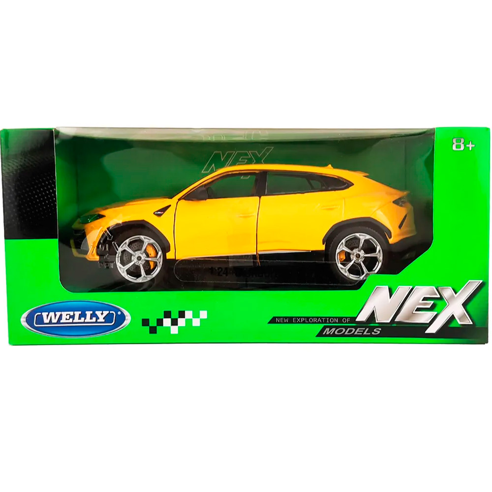 Модель 1:24 Lamborghini Urus, желтый 24094W Модель 1:24 Lamborghini Urus, желтый 24094W