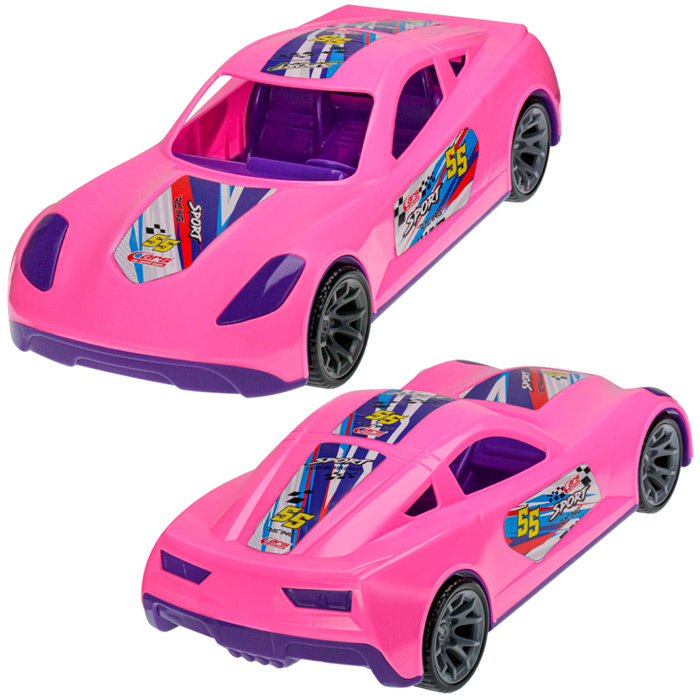 Автомобиль Turbo "V-MAX" розовая 40 см И-9493
