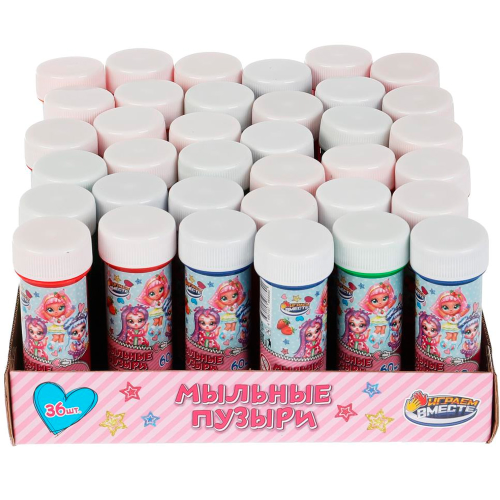 Мыльные пузыри 01056-60ЭК Куклы-модницы 60мл Мыльные пузыри 01056-60ЭК Куклы-модницы 60мл