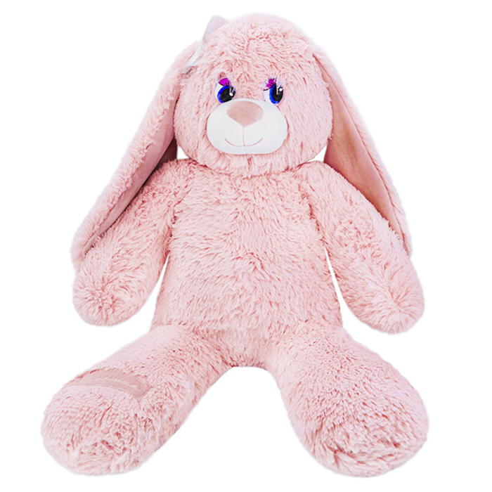 Коллекция "Милашка" игрушка мягконабивная Заяц розовый 45 см 100/45/13-2004TPG