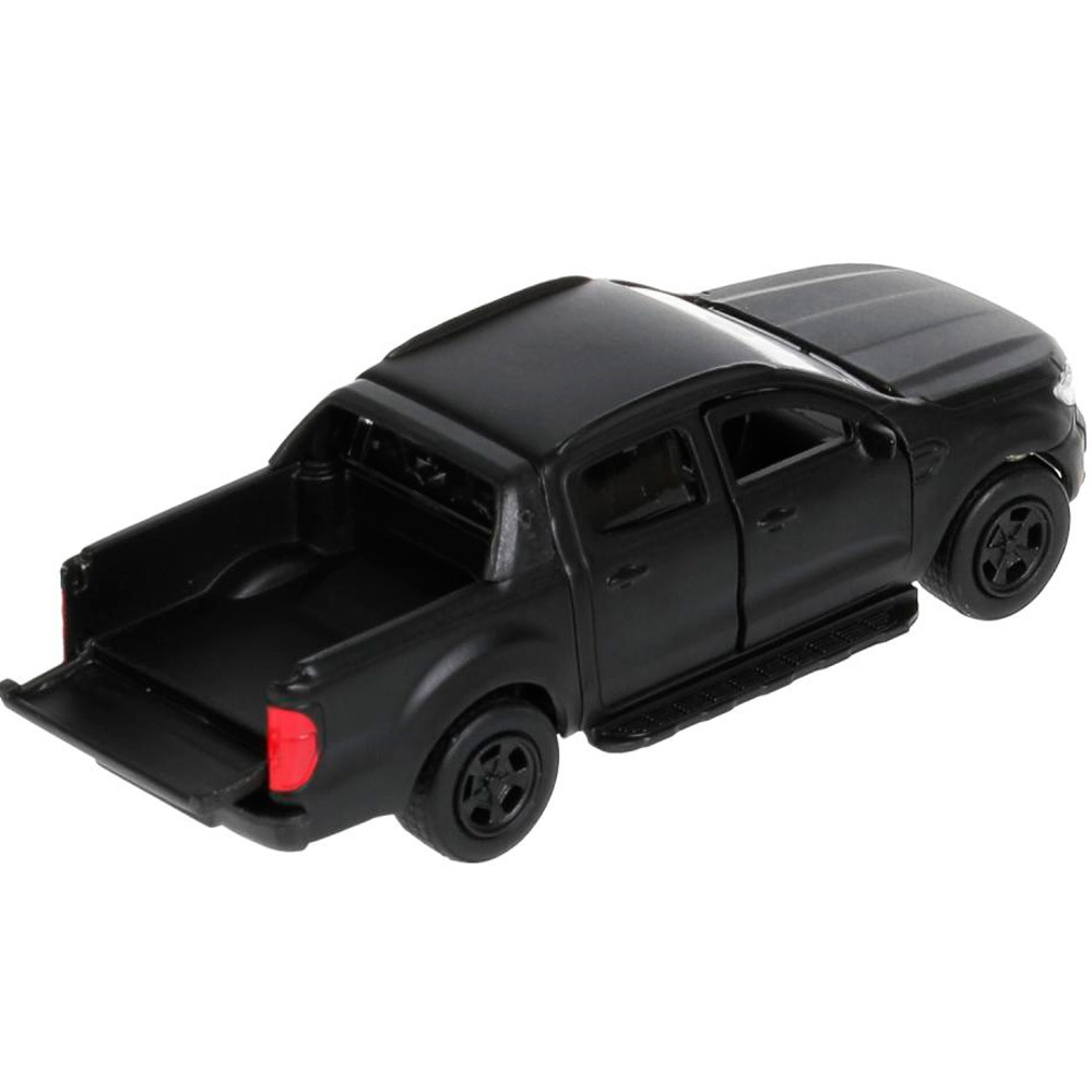 Модель SB-18-09-FR-N(BL-MATTE)-WB FORD Ranger пикап черный матовый Технопарк в коробке