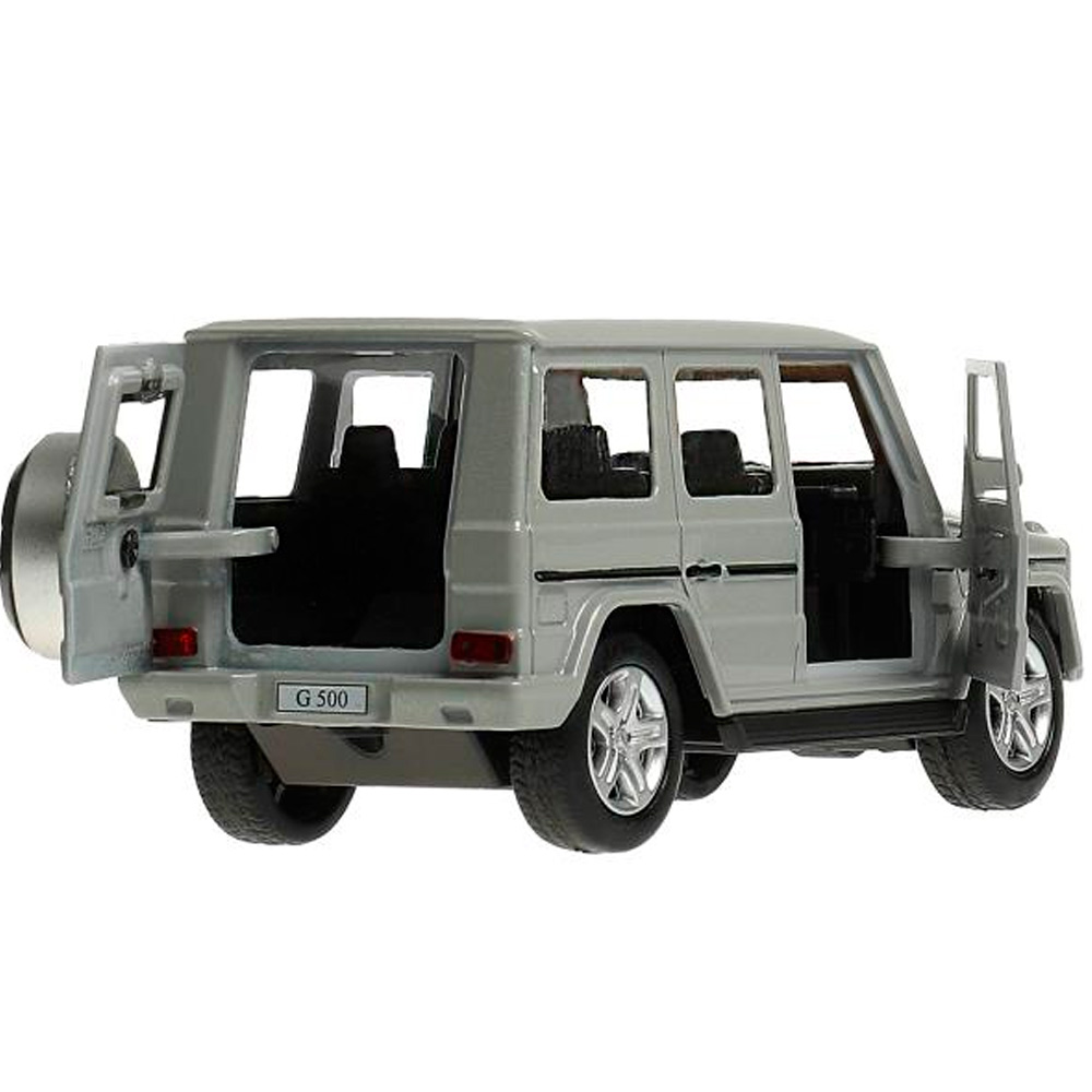 Модель GCLASS-12-GY MERCEDES-BENZ G-CLASS 12 см, двери, багажн, темно-серый Технопарк  