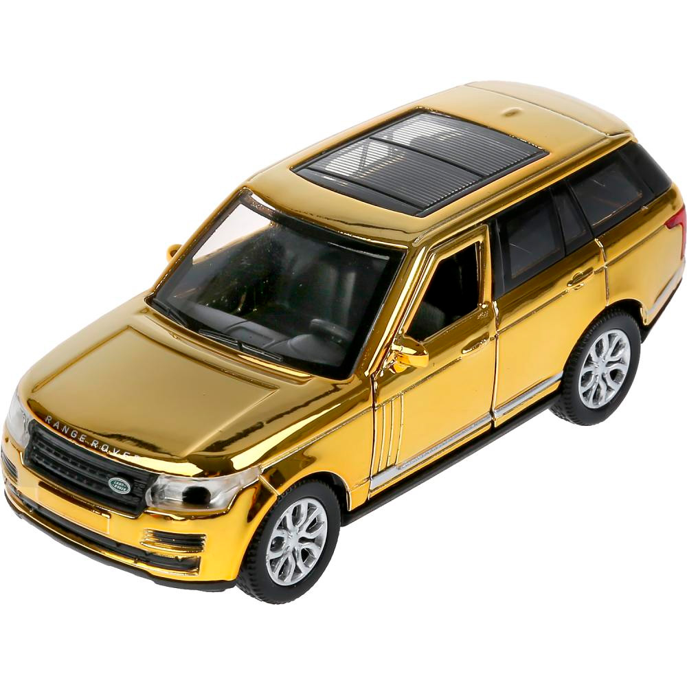 Модель VOGUE-12CH-GD RANGE ROVER VOGUE Хром золотой Технопарк  в коробке