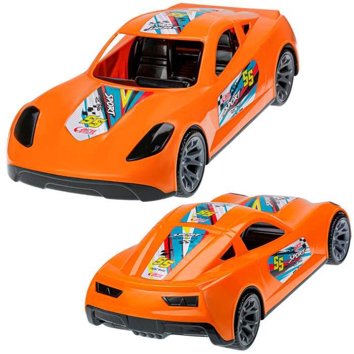 Автомобиль Turbo "V-MAX" оранжевая 40 см И-5855