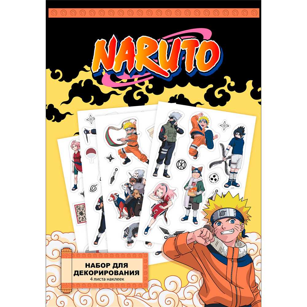 Набор стикеров Naruto дизайн 2 08598 Origami Набор стикеров Naruto дизайн 2 08598 Origami