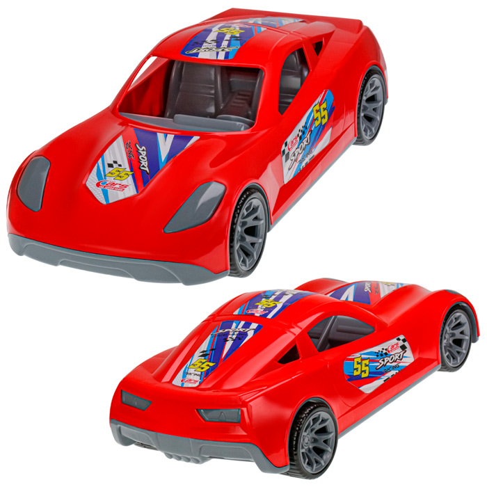 Автомобиль Turbo "V-MAX" красная 40 см И-5856