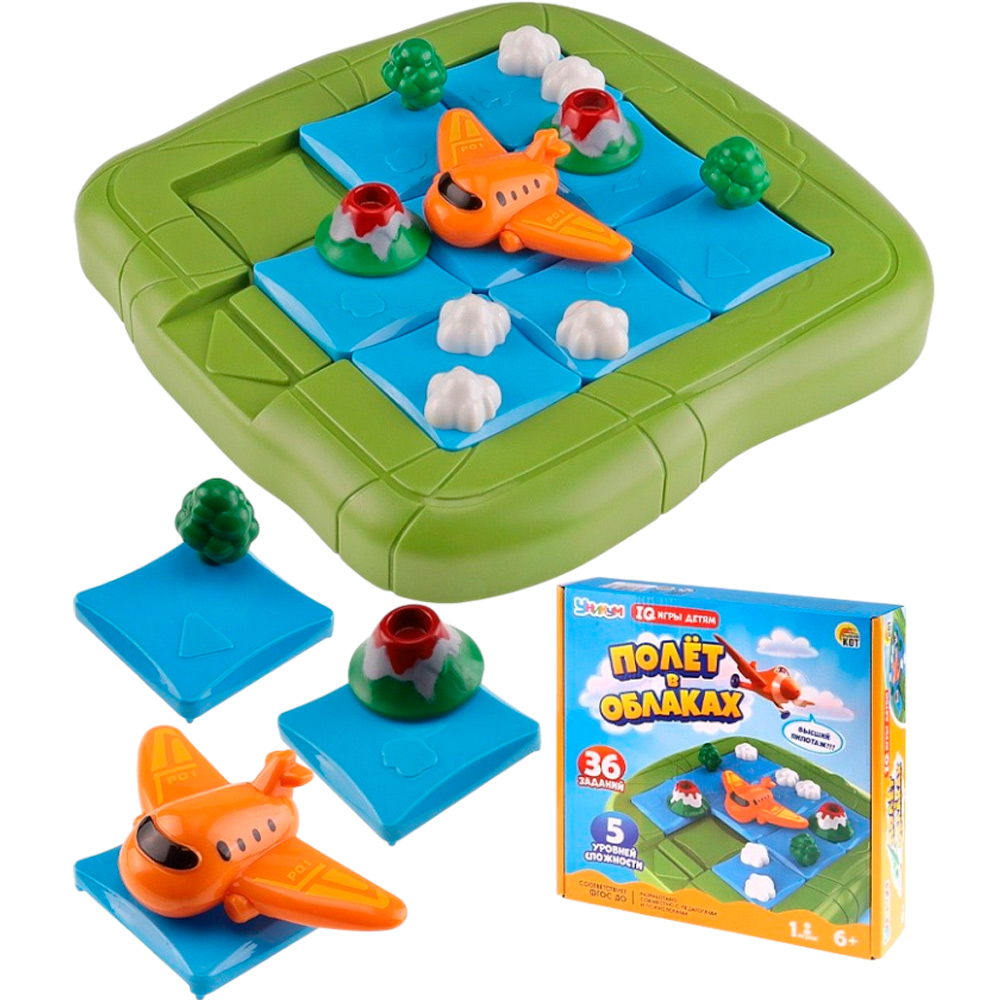 Игра Головоломка. Полет в облаках (5 уровней сложности, 36 заданий) И-7746 Игра Головоломка. Полет в облаках (5 уровней сложности, 36 заданий) И-7746