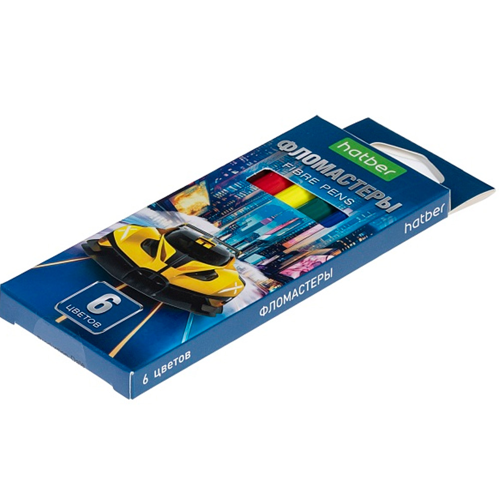 Фломастеры 24 цв. ECO Дрифт FP_089906 Hatber Фломастеры 24 цв. ECO Дрифт FP_089906 Hatber