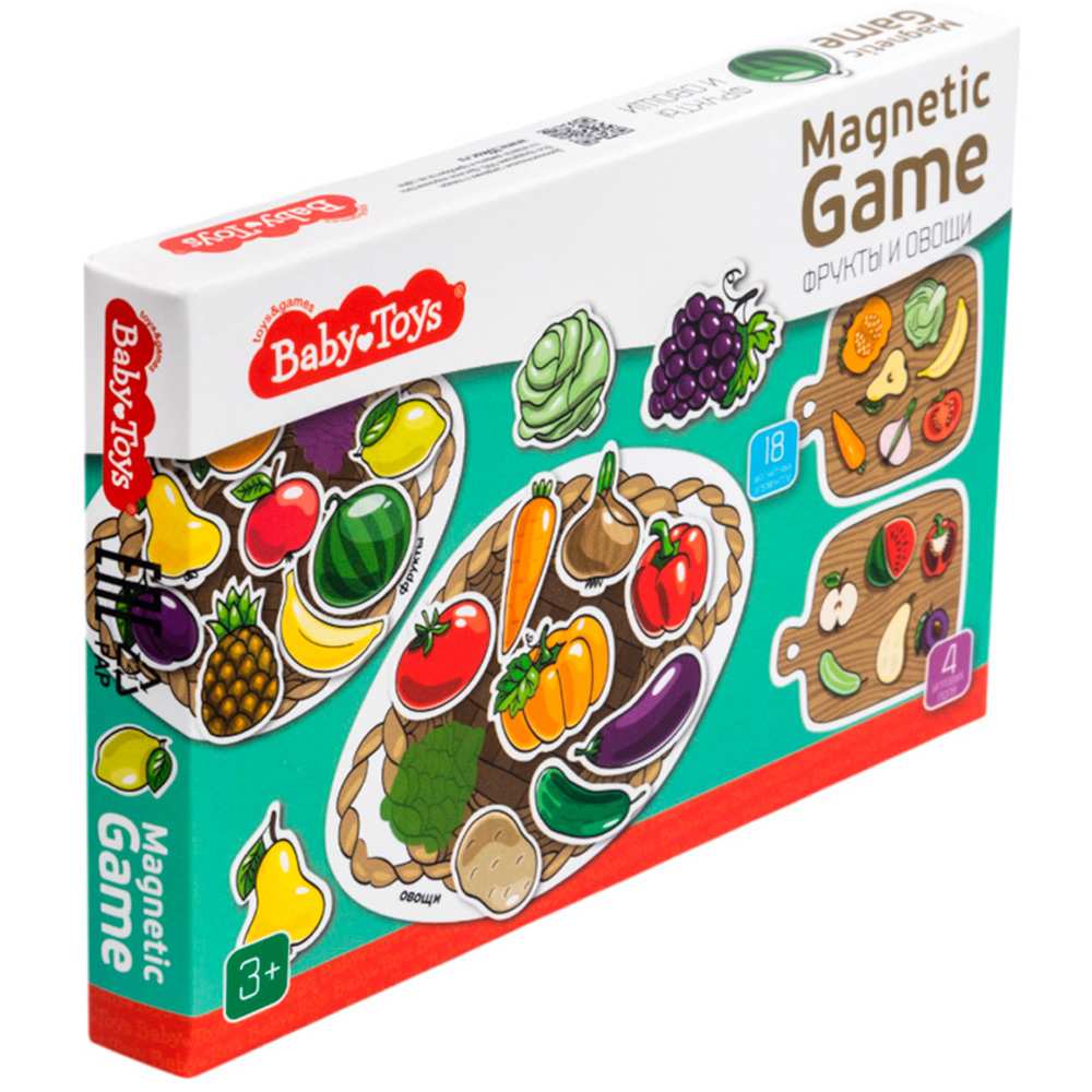 Игра магнитная Фрукты и овощи 05592 Игра магнитная Фрукты и овощи 05592
