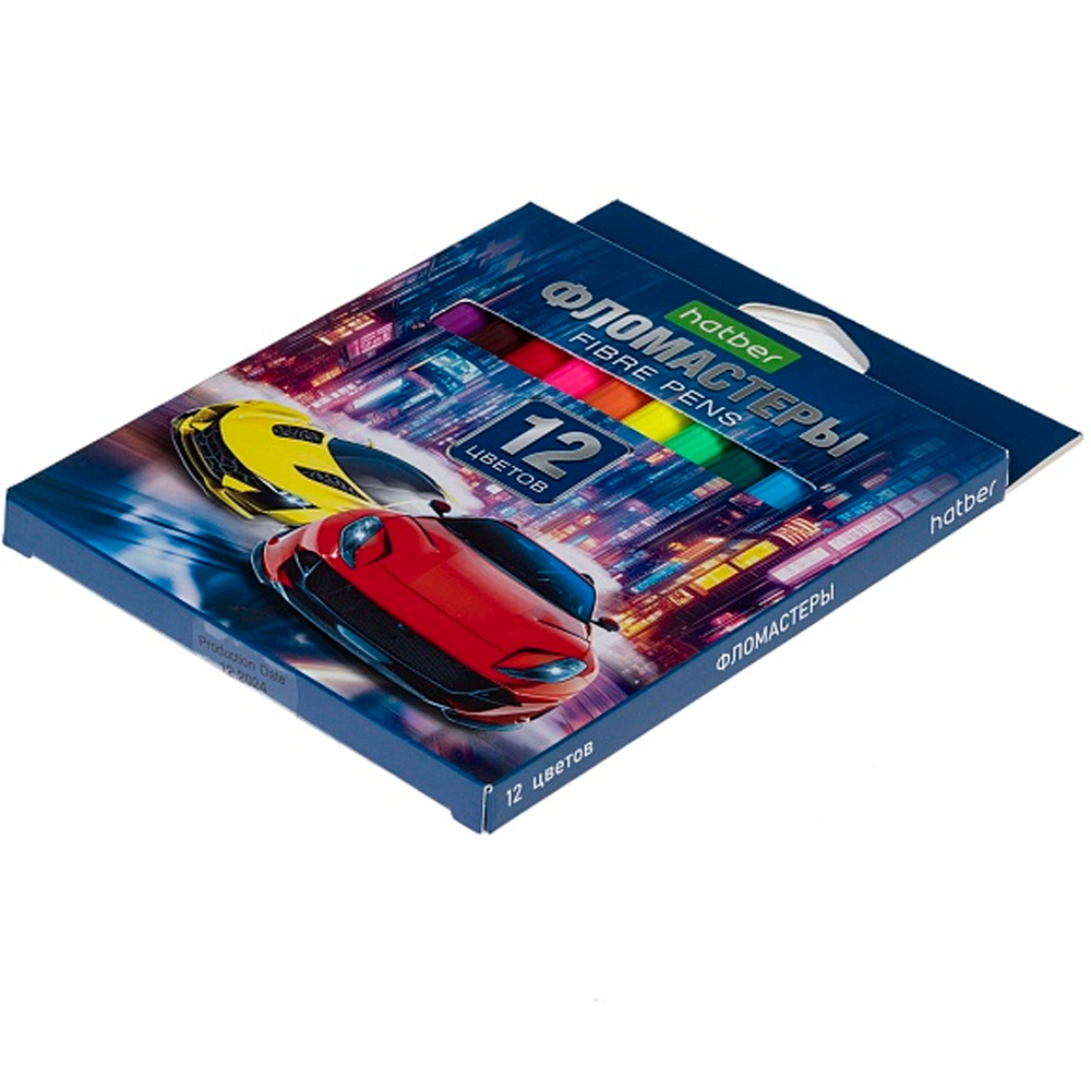 Фломастеры 12 цв. Дрифт FP_089907 Hatber Фломастеры 12 цв. Дрифт FP_089907 Hatber
