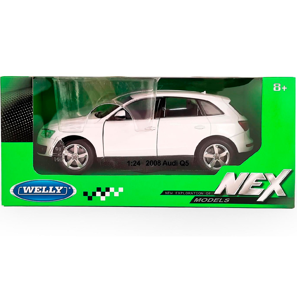 Модель 1:24 Audi Q5, белый 22518W Модель 1:24 Audi Q5, белый 22518W