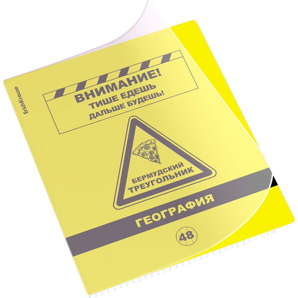 Тетрадь 48 л. клетка Be Informed, География 59487 ErichKrause