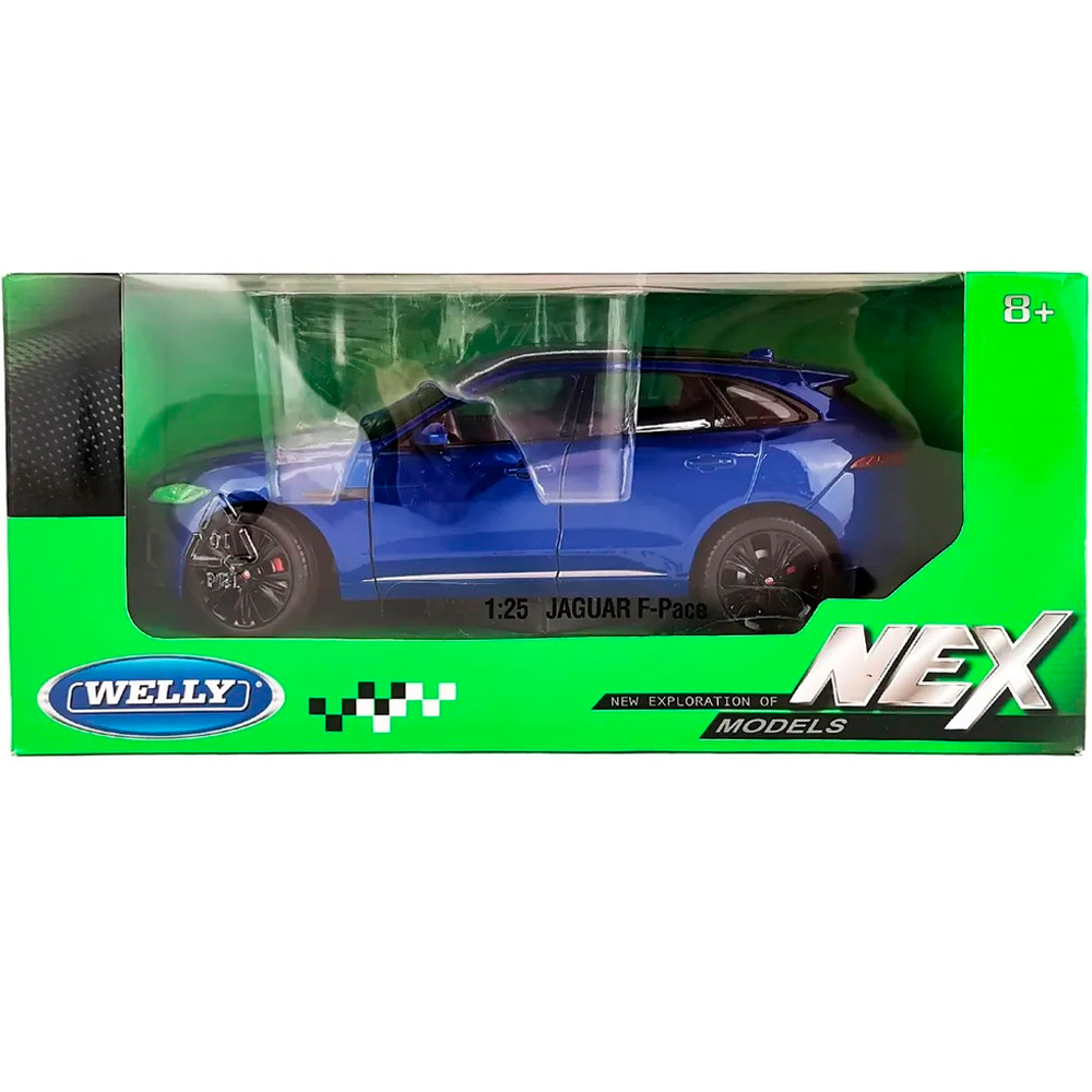 Модель 1:24 Jaguar F-Pace, синий 24070W Модель 1:24 Jaguar F-Pace, синий 24070W