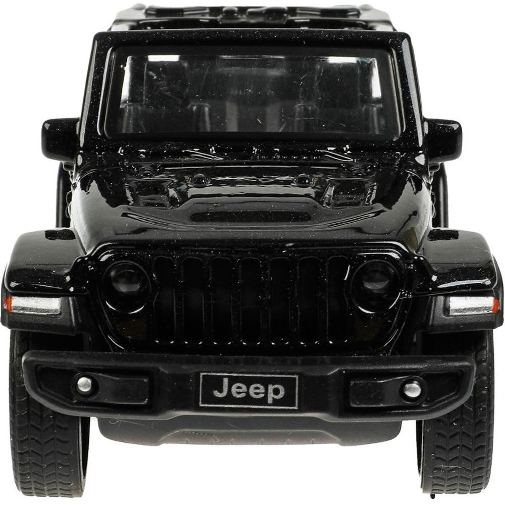 Модель RUBICON3D-12-BK JEEP WRANGLER RUBICON 11 см, двери, багаж, инерц, черный Технопарк в коробке /72/