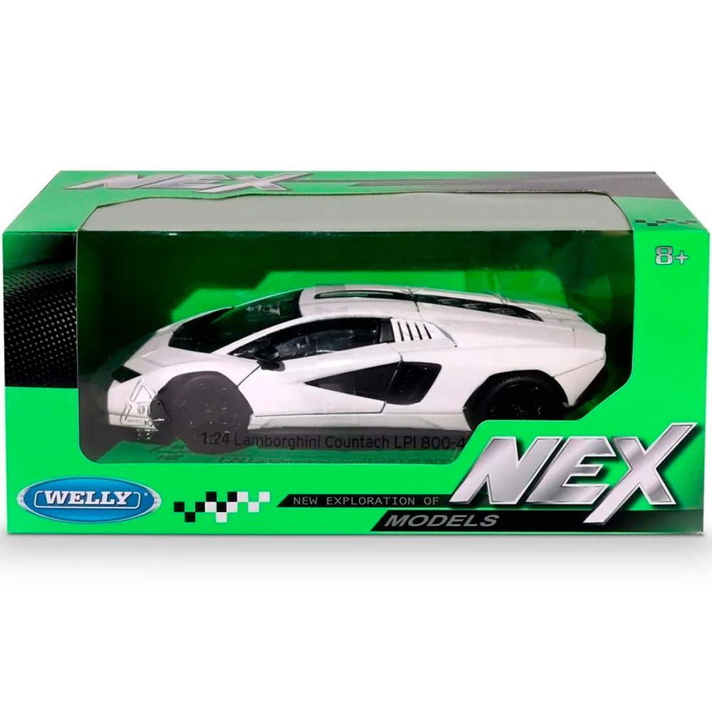 Модель 1:24 Lamborghini Countach LPI 800-4, белый 24114W Модель 1:24 Lamborghini Countach LPI 800-4, белый 24114W