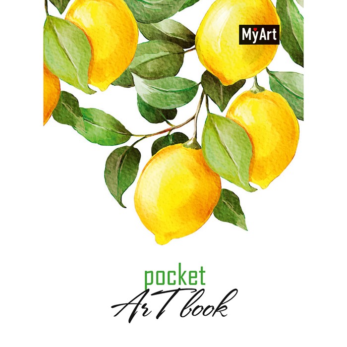 Скетчбук 462-0-129-72069-4 MyArt. Pocket ArtBook. Лимоны
