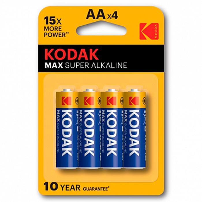 Элемент питания KAA-4 Kodak Max (4шт) 4xBL LR 6 /цена за упак/