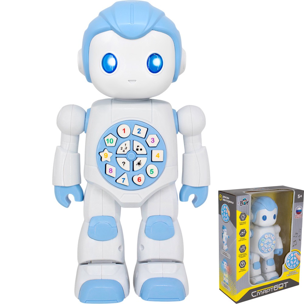 Робот на бат MKJ1053A Mr Boy Смартбот в кор.
