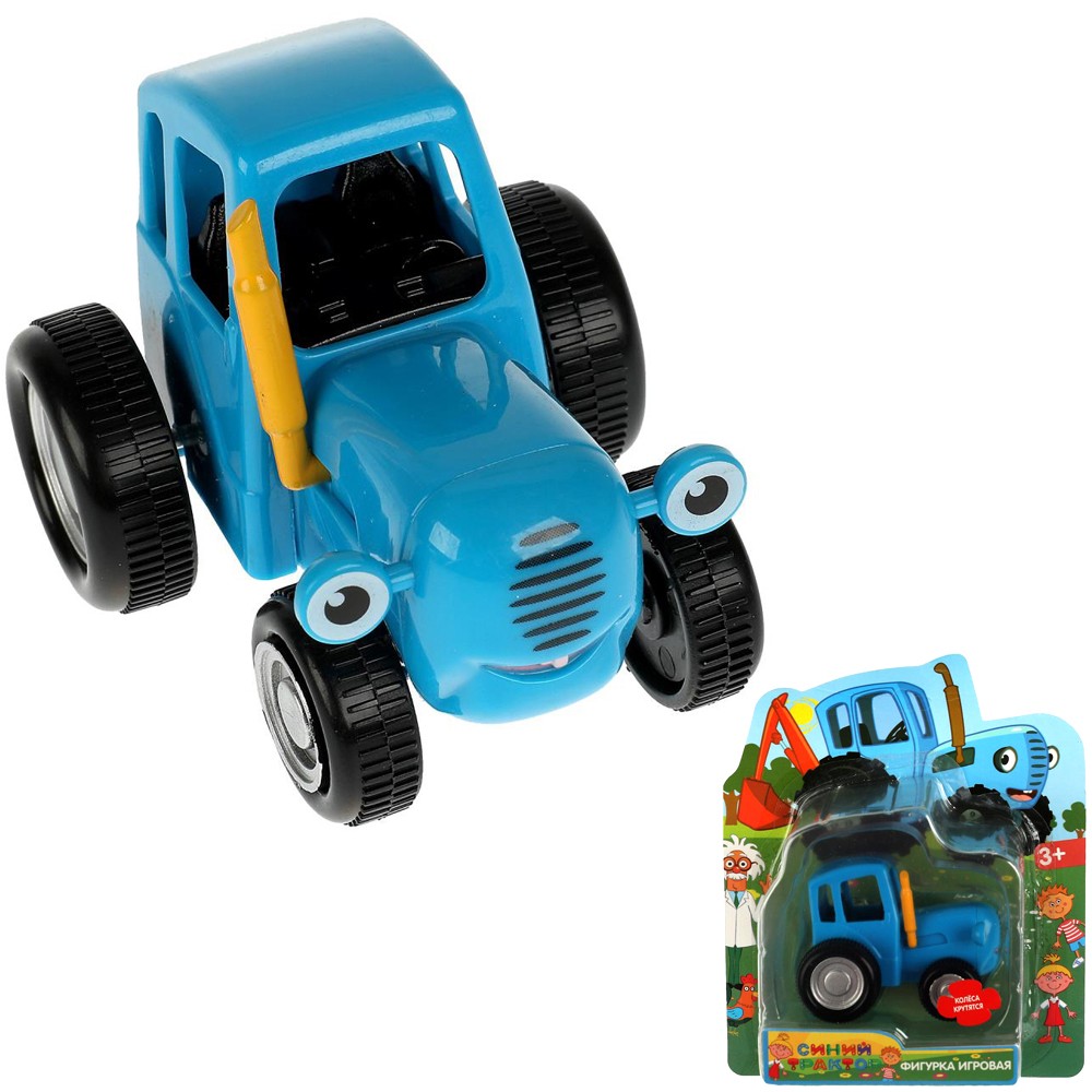 Игрушка развивающая Фигурка СИНИЙ ТРАКТОР 5cм, подвижные колеса PF-BLUETRACTOR-RU /96/ Игрушка развивающая Фигурка СИНИЙ ТРАКТОР 5cм, подвижные колеса PF-BLUETRACTOR-RU /96/