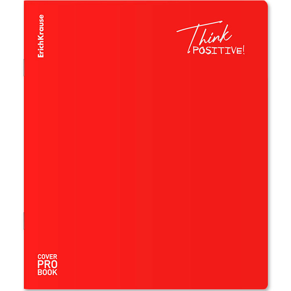 Тетрадь 48 л. клетка ErichKrause Words, красный 61952 Тетрадь 48 л. клетка ErichKrause Words, красный 61952