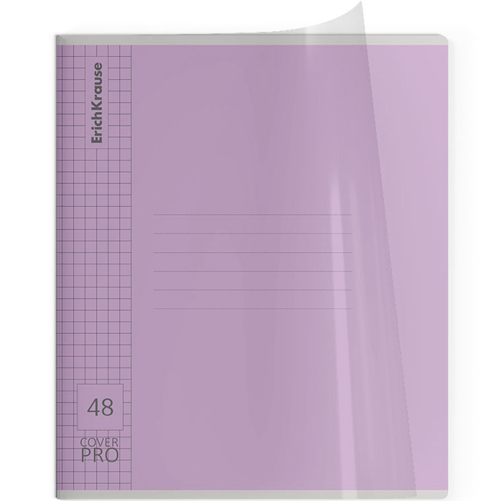 Тетрадь 48 л. клетка ErichKrause Классика CoverPrо fizzy 56384 Тетрадь 48 л. клетка ErichKrause Классика CoverPrо fizzy 56384