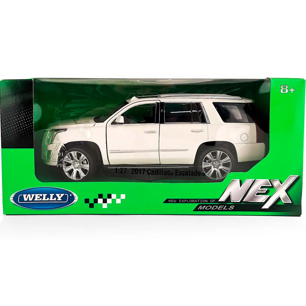 Модель 1:24 Cadillac Escalade, белый 24084W Модель 1:24 Cadillac Escalade, белый 24084W