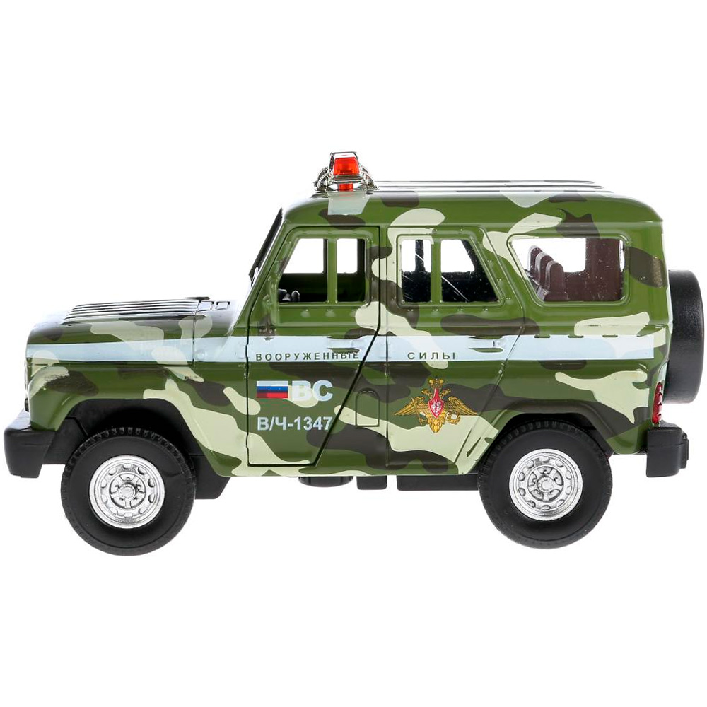 Модель HUNTER-MIL-SL UAZ HUNTER Военный Технопарк  в коробке