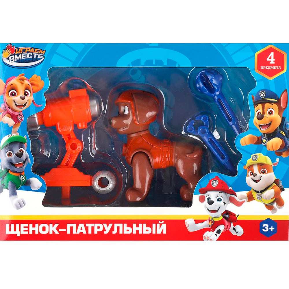 Фигурка Щенок патрульный 3 вида в ассортименте B2298647-R Фигурка Щенок патрульный 3 вида в ассортименте B2298647-R
