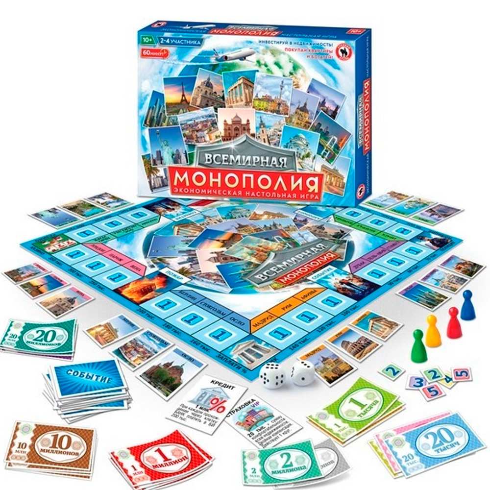 Игра Всемирная монополия 04852 Игра Всемирная монополия 04852
