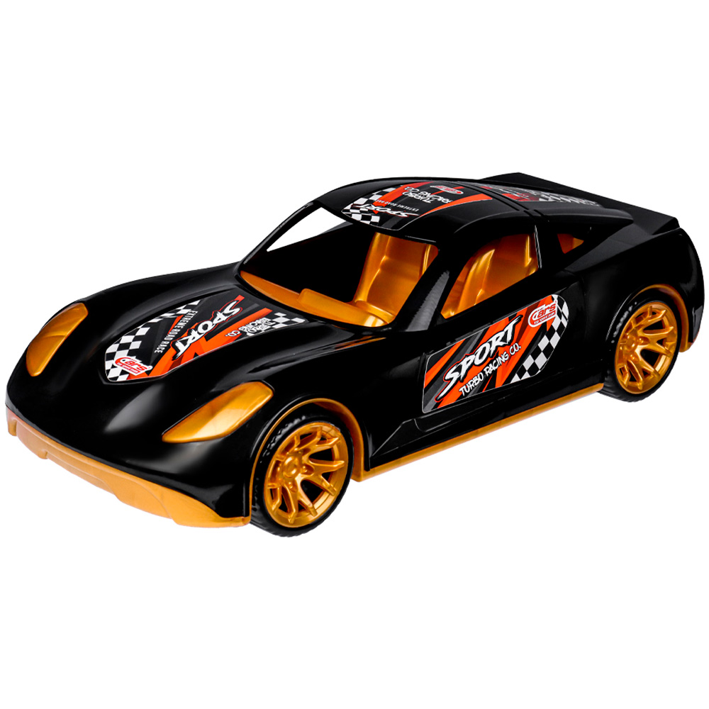 Автомобиль Turbo "V-MAX" черная 40 см И-9783