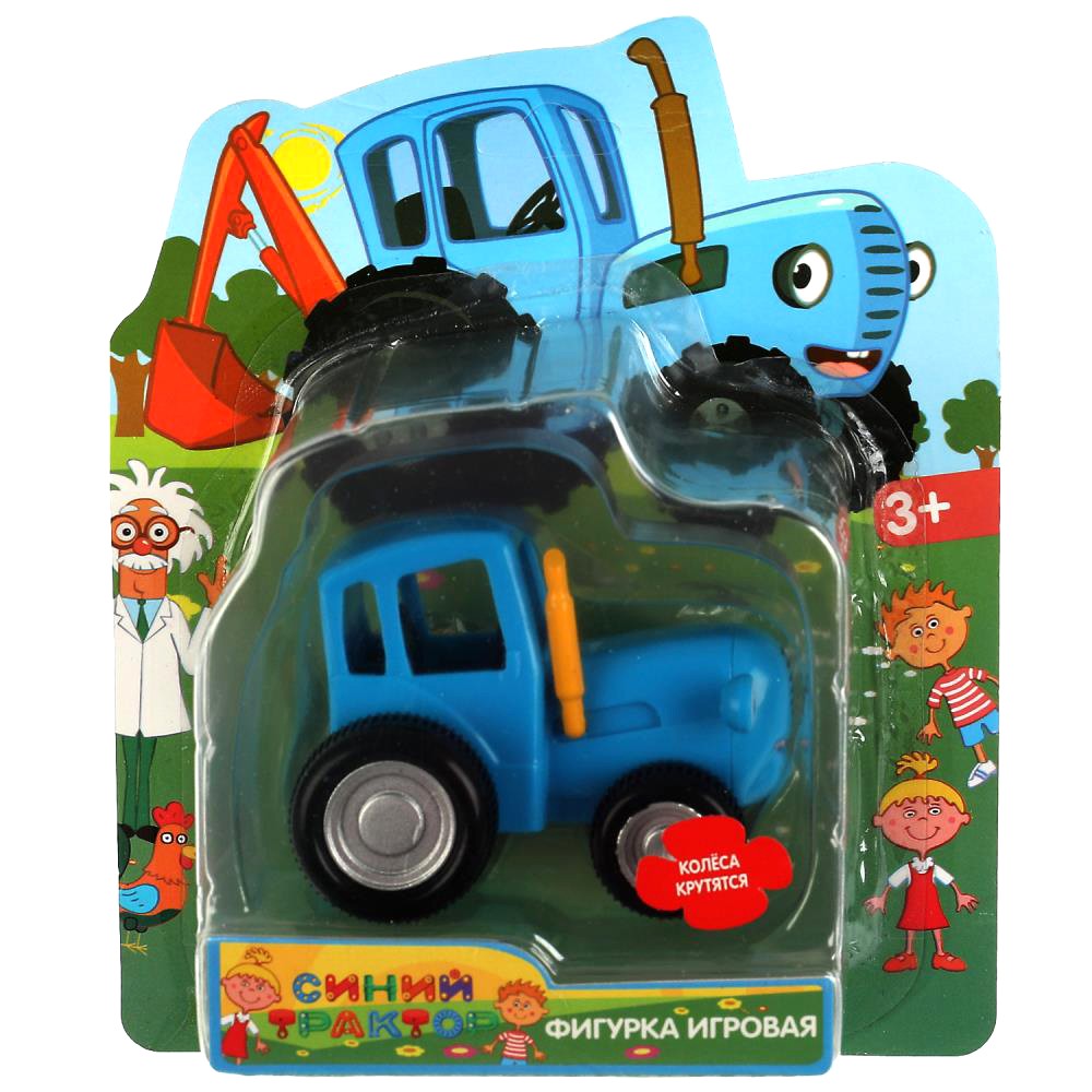 Игрушка развивающая Фигурка СИНИЙ ТРАКТОР 5cм, подвижные колеса PF-BLUETRACTOR-RU /96/ Игрушка развивающая Фигурка СИНИЙ ТРАКТОР 5cм, подвижные колеса PF-BLUETRACTOR-RU /96/
