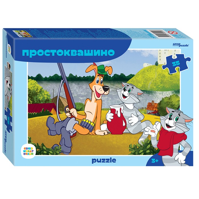 Пазл 35 Простоквашино 91419 Степ /9/