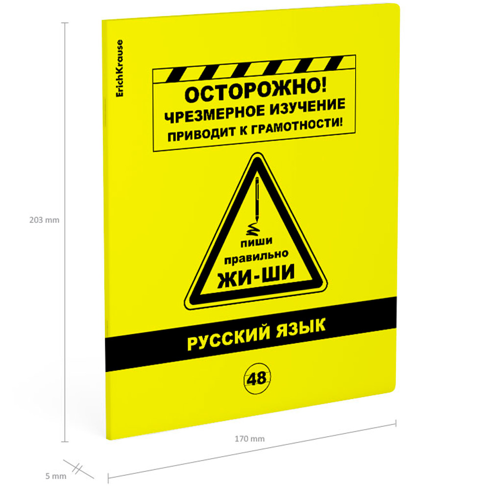 Тетрадь 48 л. линейка Be Informed, Русский язык 59480 ErichKrause Тетрадь 48 л. линейка Be Informed, Русский язык 59480 ErichKrause