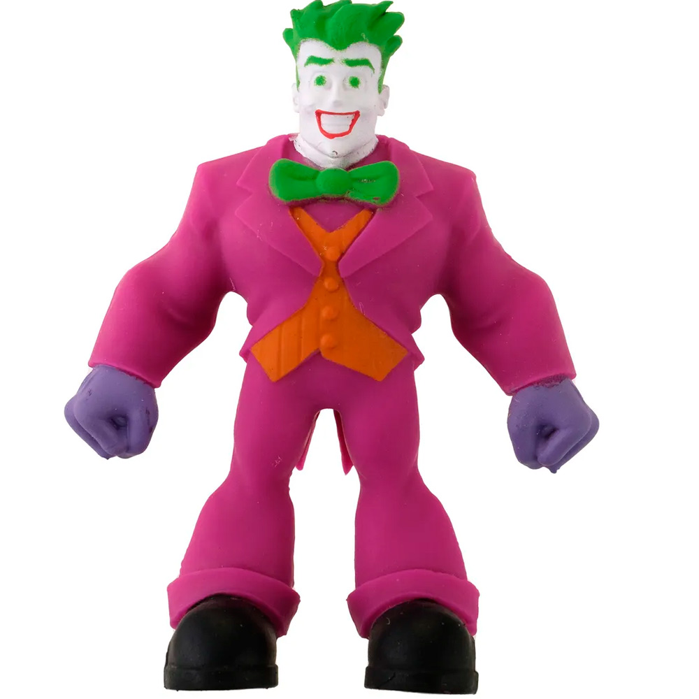 Игрушка MONSTER FLEX SUPER HEROES The Joker тянущаяся фигурка 15см Т23495-9 1Toy 