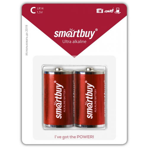 Элемент питания LR 6 SmartBuy 2xBL / цена за упаковку /