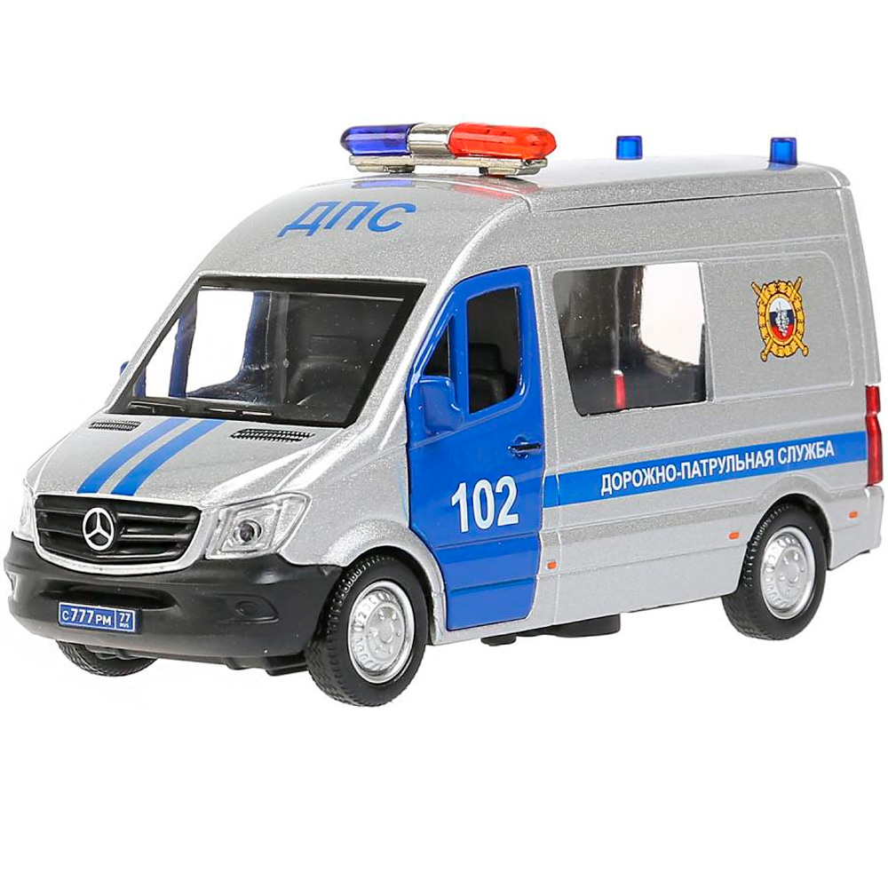 Модель SPRINTERVAN-14POL-SR MERCEDES-BENZ SPRINTER Полиция Технопарк  в коробке