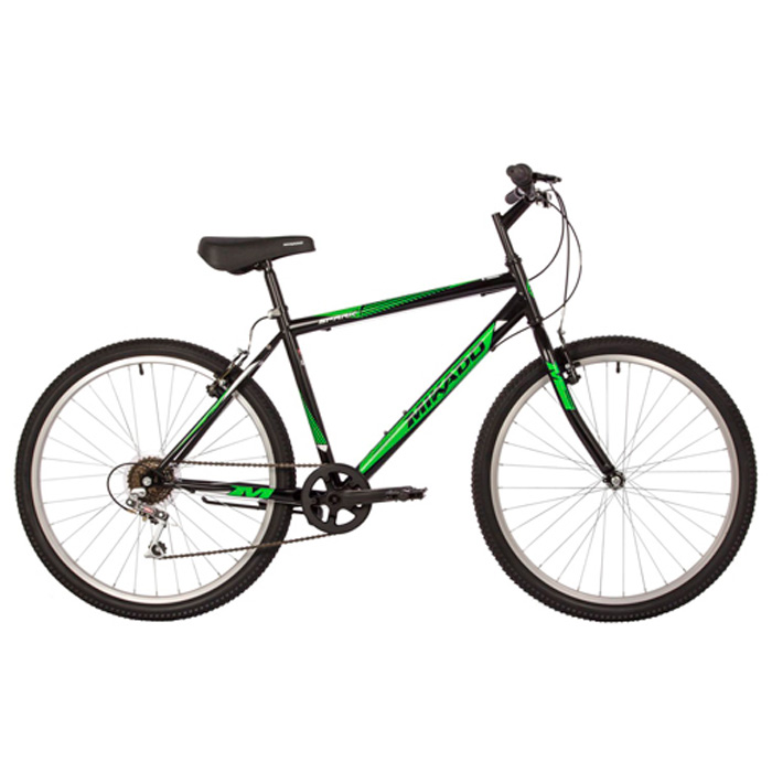 Велосипед 2-х 26" MIKADO SPARK зеленый 26SHV.SPARK10.18GN2.