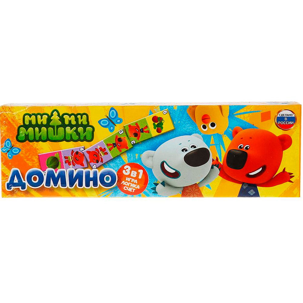 Домино МиМиМишки 3 в 1 4690590101193 Домино МиМиМишки 3 в 1 4690590101193