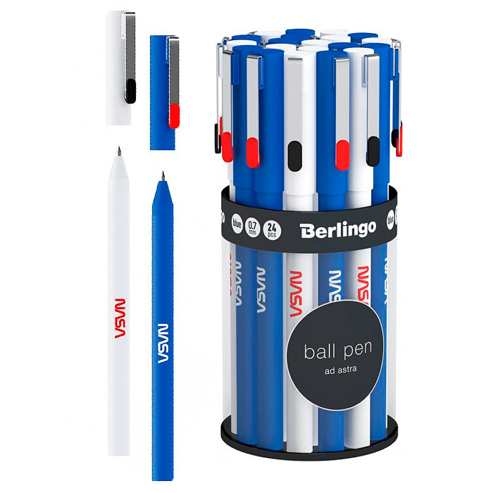 Ручка шарик синяя 0,7мм "Ad Astra" 333037 Berlingo