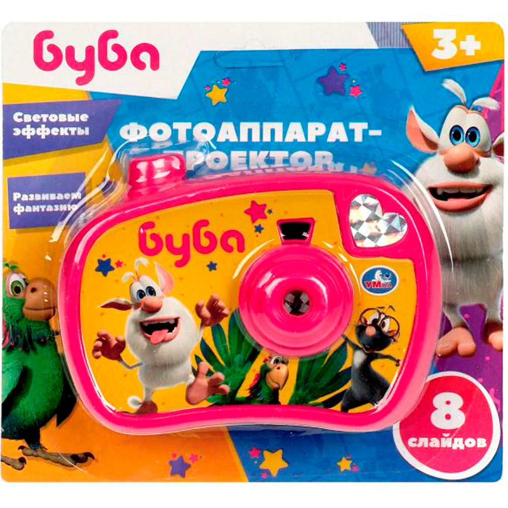 Игрушка на батарейках Проектор 8 слайдов. Буба на блист. Умка B2197603-R4