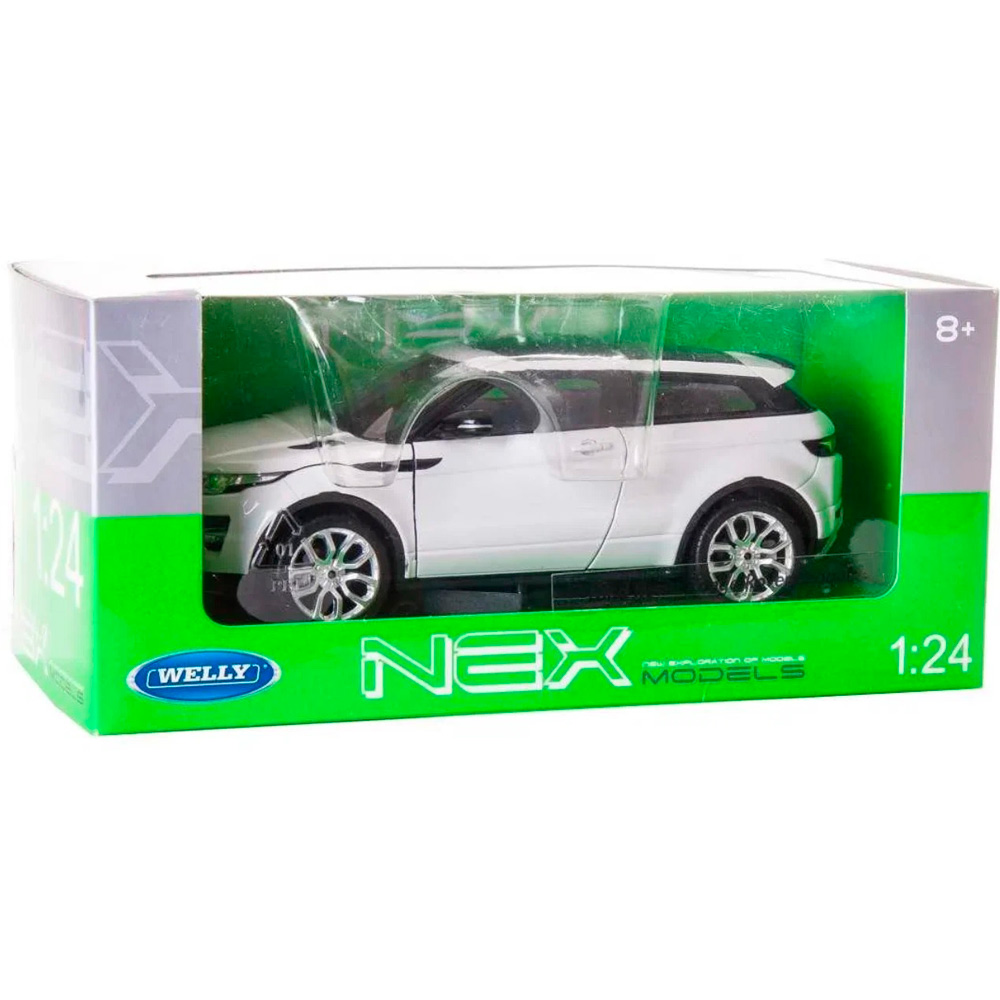 Модель 1:24 Range Rover Evoque, белый 24021W Модель 1:24 Range Rover Evoque, белый 24021W