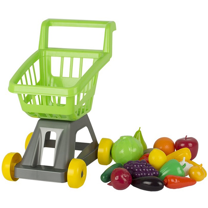 Тележка для супермаркета с фруктами и овощами У958.