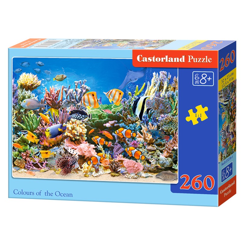 Пазл 260 Цвета океана В2-27279 Castor Land