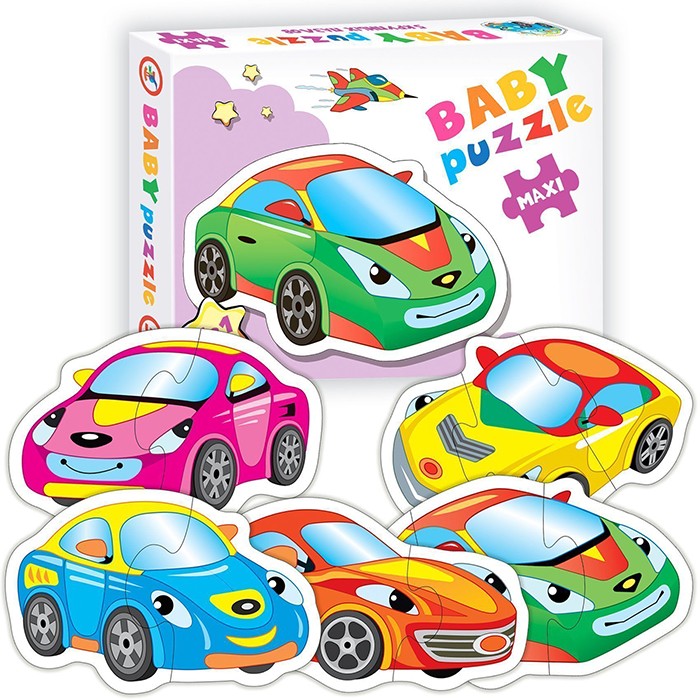 Пазл Baby Puzzle Машинки 4001.